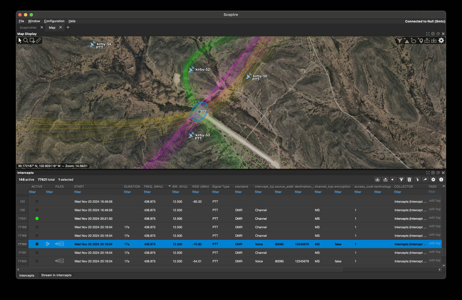 Interactive Geolocation screen